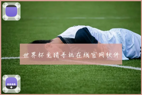 世界杯竞猜手机在线官网软件