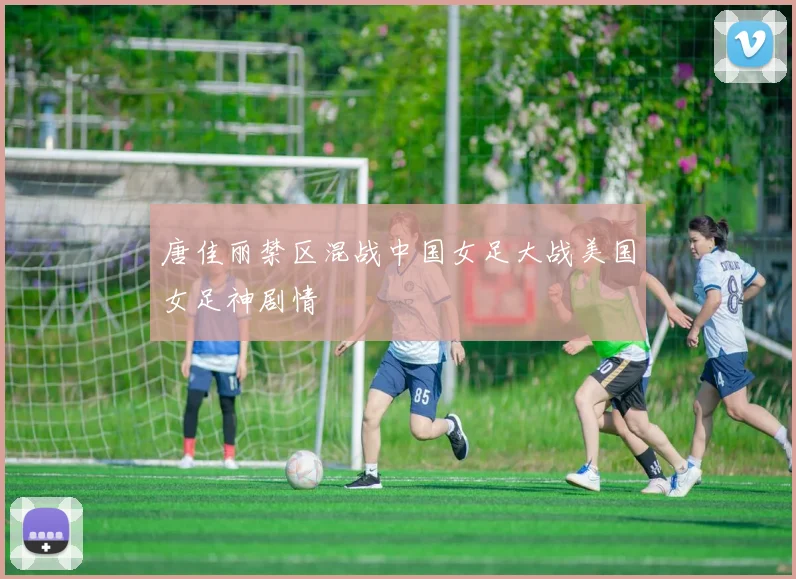 唐佳丽禁区混战中国女足大战美国女足神剧情